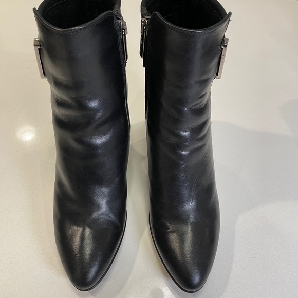 Aquatalia Weatherproof, Black, High Heel Boot, Size 10, Made in Italy - Picture 2 of 9